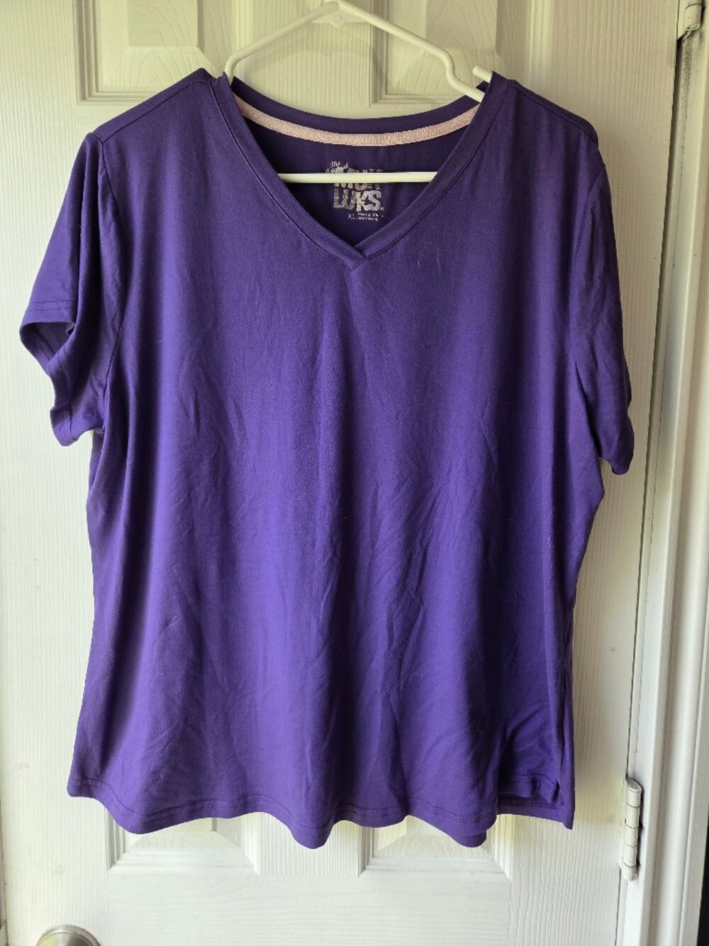 Muk Luks PurpleT-Shirt Women's Size XLarge